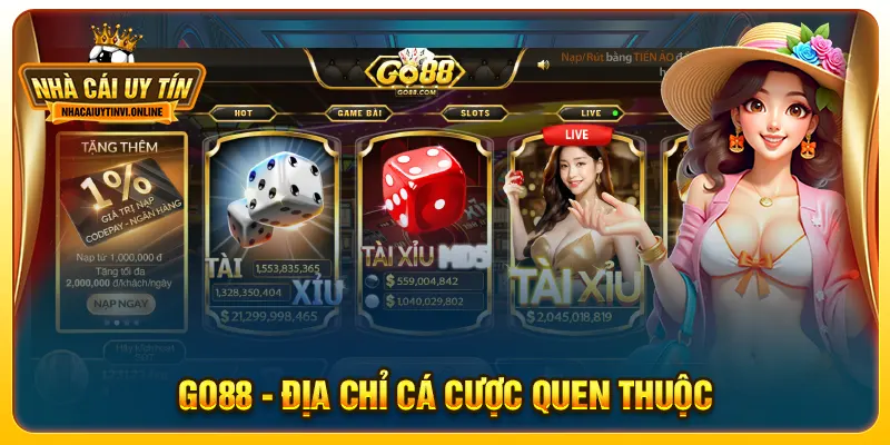 Go88 - Địa chỉ cá cược quen thuộc